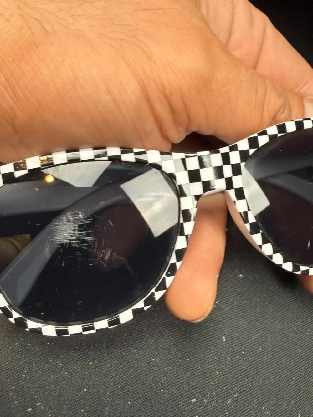 N/A youth checkered